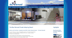 Desktop Screenshot of bluemermaidresort.com